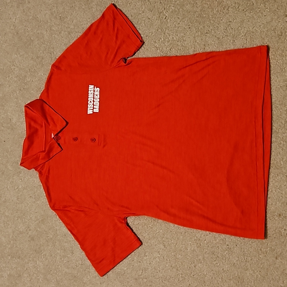 UW Wisconsin Madison Men's Activewear Team Apparel Short-Sleeve T-Shirt. Sz: M